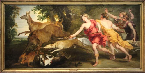 Diana Huntress and her Nymphs
